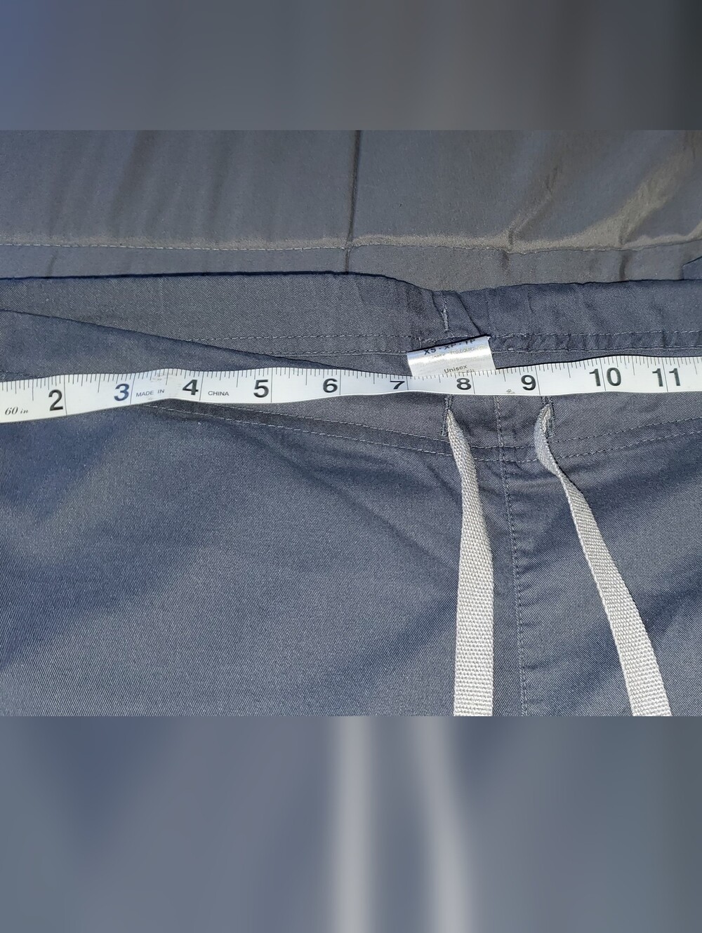 Wink Petite Pewter Unisex Classic Fit Scrub Pants - Picture 4 of 6